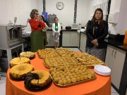 Militares em união no culto militar