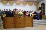 Culto em Imbituba, organizado pela diretoria do GRUMEIMBI, com a participação de militares de diversas denominações, com a participação de militares do Exército Policia Militar e Bombeiros militares, e a pessoa do Presidente da UMCEB/UMESC Cel Emilson.