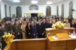 Culto em Imbituba, organizado pela diretoria do GRUMEIMBI, com a participação de militares de diversas denominações, com a participação de militares do Exército Policia Militar e Bombeiros militares, e a pessoa do Presidente da UMCEB/UMESC Cel Emilson.