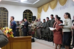 Culto em Imbituba, organizado pela diretoria do GRUMEIMBI, com a participação de militares de diversas denominações, com a participação de militares do Exército Policia Militar e Bombeiros militares, e a pessoa do Presidente da UMCEB/UMESC Cel Emilson.