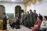 Culto em Imbituba, organizado pela diretoria do GRUMEIMBI, com a participação de militares de diversas denominações, com a participação de militares do Exército Policia Militar e Bombeiros militares, e a pessoa do Presidente da UMCEB/UMESC Cel Emilson.