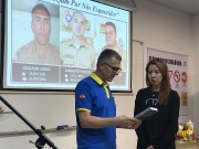 Realizado entrega das Bíblias personalizadas