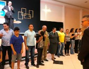 Mais de 10 almas aceitaram a Cristo neste culto