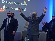 Tremenda benção derramada dos céus