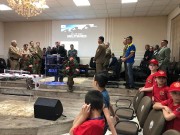 Vários militares presentes