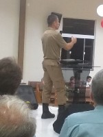 Militares adoradores em Salete