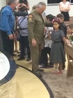 Militares adoradores em Salete