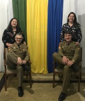 Culto militar na cidade de São Bento do Sul