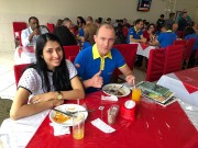 Momento de alegria e confraternização