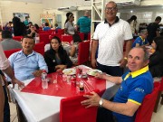 Degustação no encontro de líderes 