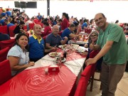 Momento de alegria e confraternização