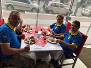 Momento de alegria e confraternização