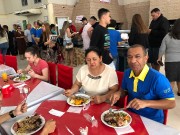 Momento de alegria e confraternização