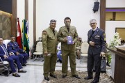 Dia 12.09 culto militar em Gravatal