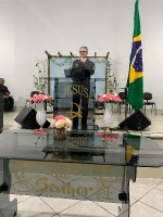 Encontro de militares em Rio Tavares