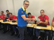 Entrega da bíblia do militar em Camboriú - SC