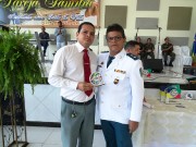 Mimos para as autoridades presentes