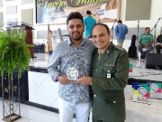 Mimos para as autoridades presentes