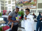 Mimos para as autoridades presentes