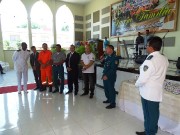 Mimos para as autoridades presentes