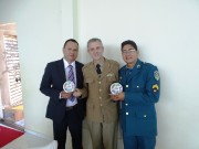 Mimos para as autoridades presentes