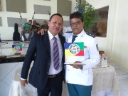 Mimos para as autoridades presentes