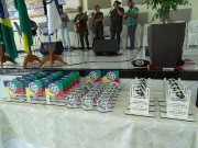 Mimos para as autoridades presentes