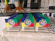 Mimos para as autoridades presentes