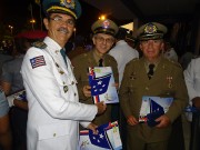 Recebimento da Medalha Brigadeiro Falcão