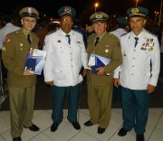 Recebimento da Medalha Brigadeiro Falcão