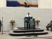 Florianópolis - SC, culto militar na sede