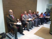 Benção no culto de missão Mina do Mato