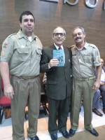 Benção no culto de missão Mina do Mato