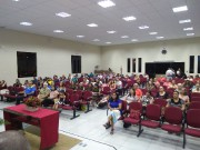 Benção no culto de missão Mina do Mato