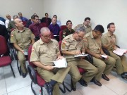 Benção no culto de missão Mina do Mato