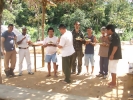 Grupo de Garuva ajuda na construção de Igreja Indígina