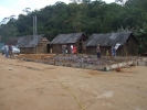 Militares do Grupo de Garuva ajudam  na construção de Igreja Indígena