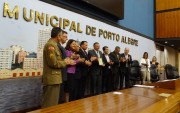 Homenagem da câmara municipal - RS 