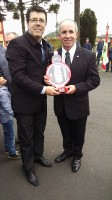 Homenagem do BM de Lages para o Cel. Emilson