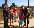 Trabalho social do Grupo de Militares de Imbituba