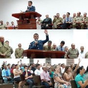 Deus fez grandes coisas neste culto