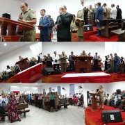 Deus fez grandes coisas neste culto