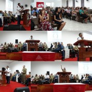 Deus fez grandes coisas neste culto