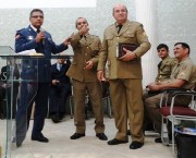 Foi muita glória no culto de militares em Itajaí dia 3.08.2014