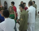 Culto de militares na igreja Peniel - Itapema - SC