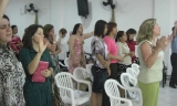 Culto de militares na igreja Peniel - Itapema - SC