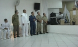 Culto de militares na igreja Peniel - Itapema - SC