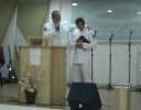 Culto de militares na igreja Peniel - Itapema - SC