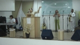 Culto de militares na igreja Peniel - Itapema - SC