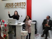 Foi grande o mover de Deus no culto em Laurentino-SC